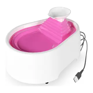 Kedi Köpek Su Pınarı Şe 2 Litre - 5 volt (usb'li) Pembe