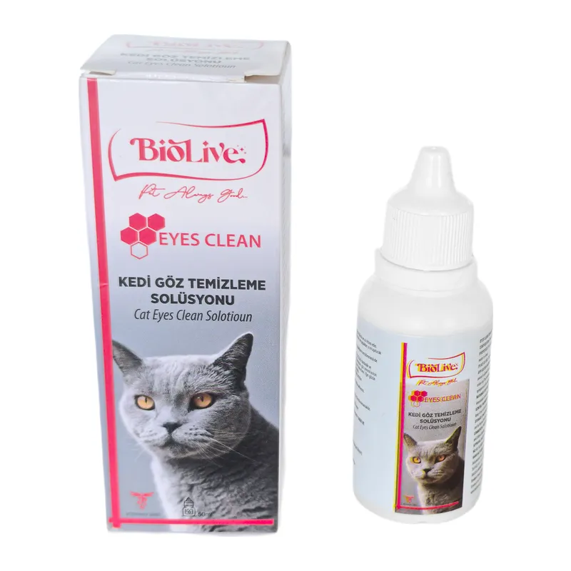 Biolive Eyes Clean Kedi Göz Temizleme Solisyonu 50ml