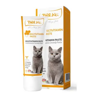 Biolive Kediler İçin Multimin Paste 100gr