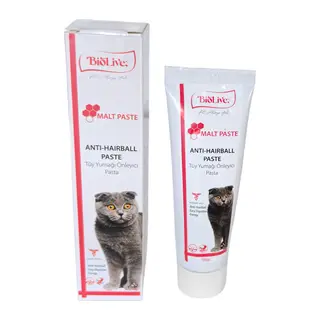Biolive AntiHairBall Kediler İçin Yumağı Önleyici Paste 100gr