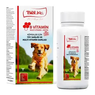 Biolive Köpekler İçin B min+Multimin Sağlığı Likit min 100ml