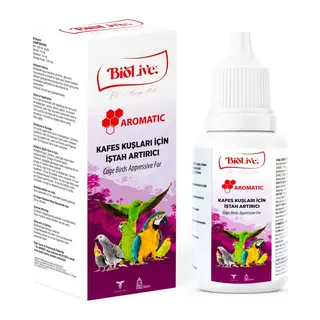 Biolive Aromatic Kuşlar İçin Mineral İstah Açıcı min 50ml