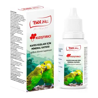 Biolive Kuşlar İçin Kızıştırıcı min 50ml