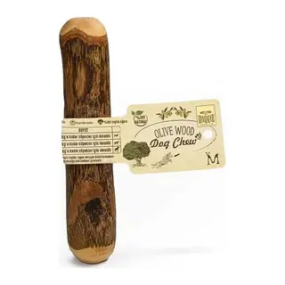 Doğal Zeytin Ağacı Çiğnenebilen Köpek Oyuncağı M 14 x 2,5 cm 15 kg