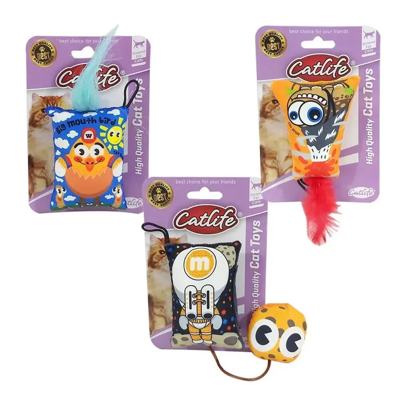 Catlife Hışırtılı Kedi Oyuncağı 9 cm