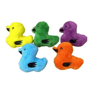 Sesli Peluş Ördek Kedi Köpek Oyuncağı Çeşitli Renklerde 15 cm