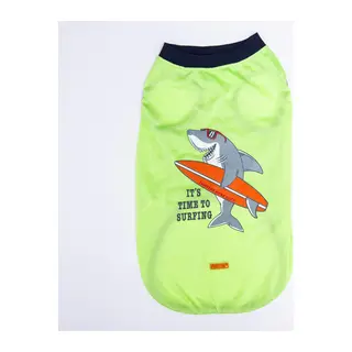 Green Shark Büyük T-shirt 5XLarge 51X62X79 CM