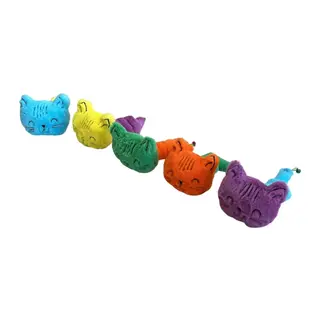 Sesli Peluş Yaylı Mutlu Kedi Köpek Oyuncağı 26 cm Çeşitli Renklerde