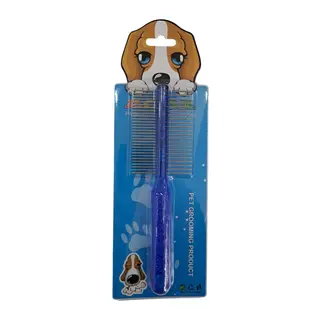 Şeffaf Çift Taraflı Kıtık Açıcı Tarak 8x19 cm Karışık