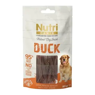 Nutri Canin Tahılsız Ördekli Köpek Ödül sı 80gr