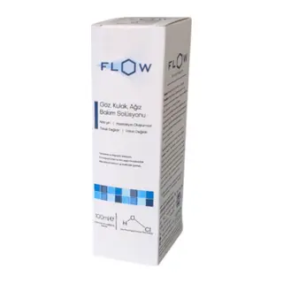 Flow Göz, Kulak, Ağız Bakım Solüsyonu 100 ml