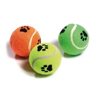 KP Köpek Oyuncak Tenis Topu Sert 3’lü 6 cm – Dalı Köpek Topu