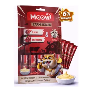 Ciğerli Kızılcıklı Keçi Sütlü Kedi a Ödülü 6x12g