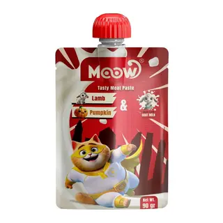 Moow Kuzu Etli Ve Bal Kabaklı Keçi Sütlü Kedi Et Ezmesi 90 gr