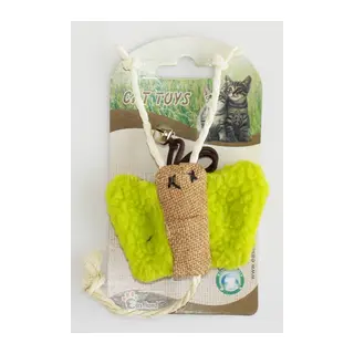 Peluş Kedi Oyuncağı Kelebek