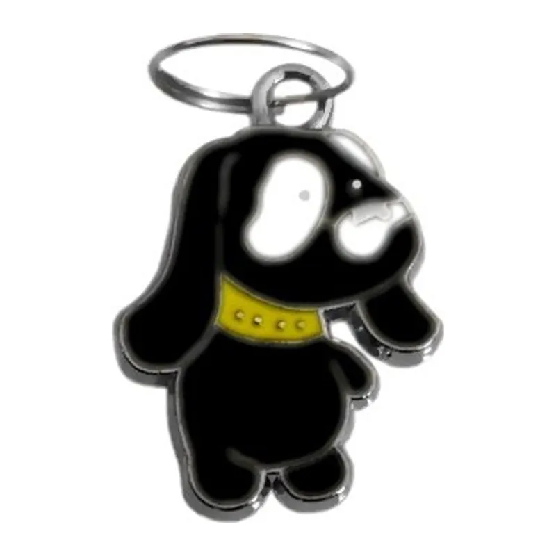 Köpek Tasma Aksesuarı Tasmalı Köpek 1.5×2.5 cm Siyah