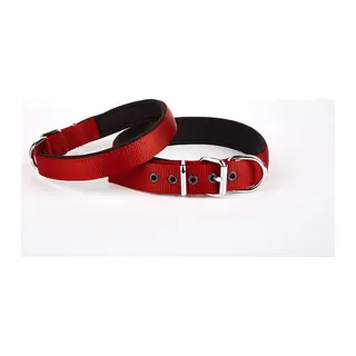 Dokuma Köpek Boyun Tasması 45-52 cm Kırmızı