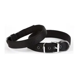Dokuma Köpek Boyun Tasması 45-52 cm Siyah