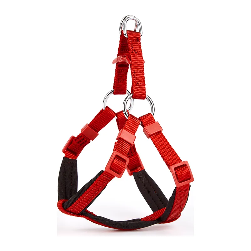 Köpek Göğüs Tasması XXS 30*35 cm Kırmızı