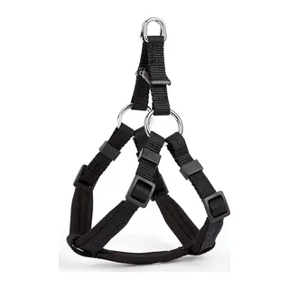 Köpek Göğüs Tasması XXS 30*35 cm Siyah