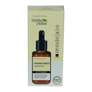 Superserum Oleanolik Asit Gözenek Karşıtı Doğal Yüz Serumu 30 ML