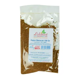 Kajun Baharatı 100 Gr Paket