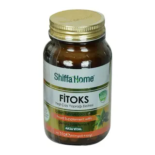 Shiffa Home Fitoks Yeşil Yaprağı Ekstresi Diyet Takviyesi 850 Mg x 60