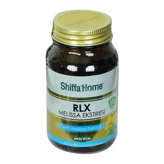 Shiffa Home RLX Melissa Ekstresi Diyet Takviyesi 560 Mg x 60