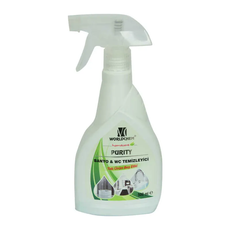 Purity Banyo ve Wc Temizleyici 5 Etki Sprey Şişe 500 ML