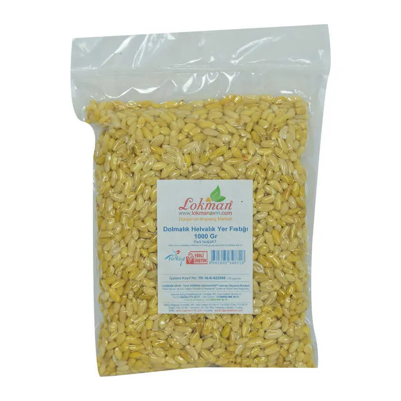 Dolmalık Helvalık Yer Fıstığı 1000 Gr Paket