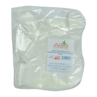 Şeffaf Poşet Eldiven Tek Kullanımlık Plast Eldiveni (L) 100 lü Paket