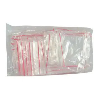 Kilitli Naylon Torba Poşet 5X5 Cm Şeffaf 100 Adet 1 Paket