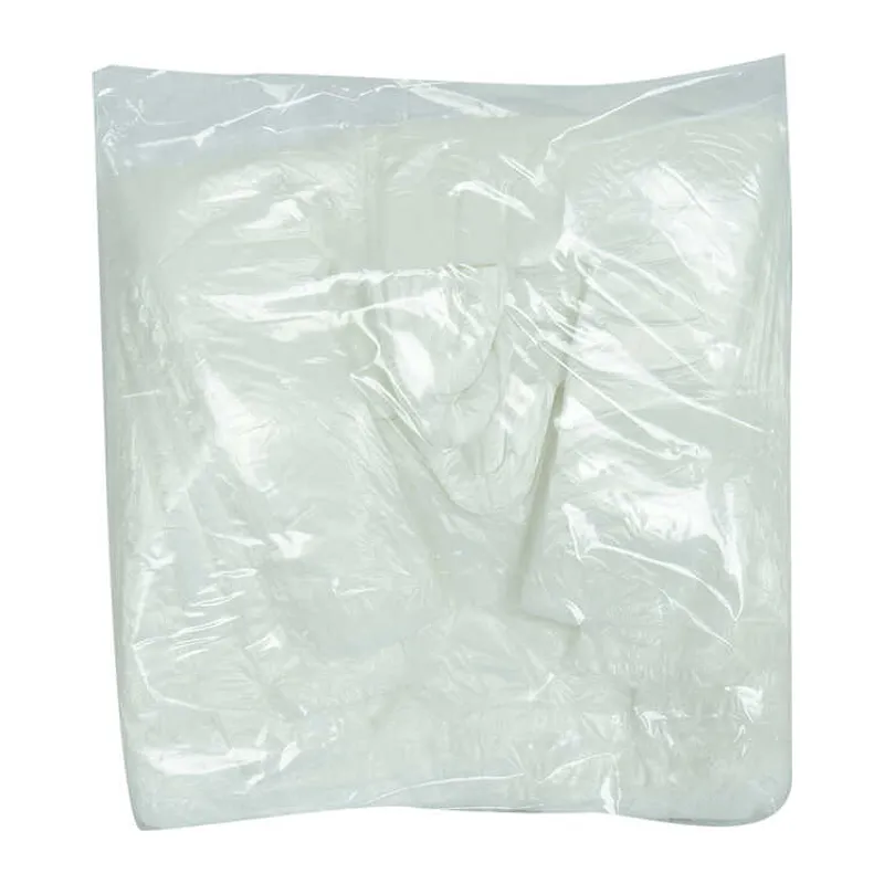 Ekonomik Küçük Boy Atlet Hışır Poşet 38X22 Cm İnce Beyaz 250 Adet 1 Paket