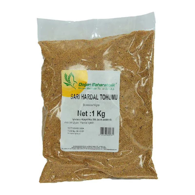 Hardal u Tane Doğal Sarı 1000 Gr Paket