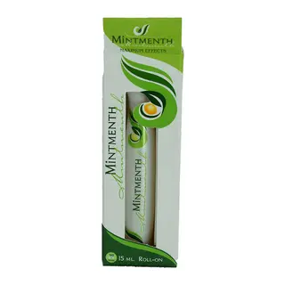 Masaj Yağı Roll On Mentol Nane Okaliptus sel Yağlar Karışımlı 15 ML