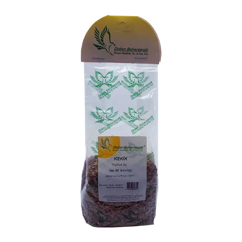 Kekik Doğal Yemeklik 50 Gr Paket
