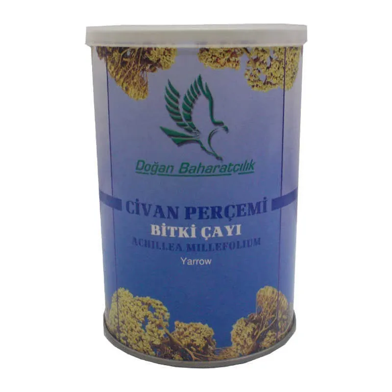 Doğal Civanperçemi Otu 100 Gr Teneke Kutu