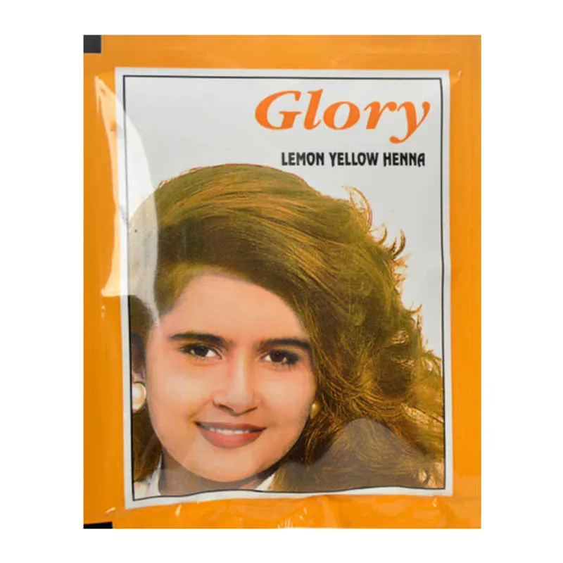 Limon Sarı Hint Kınası (Lemon Yellow Henna) 10 Gr Paket