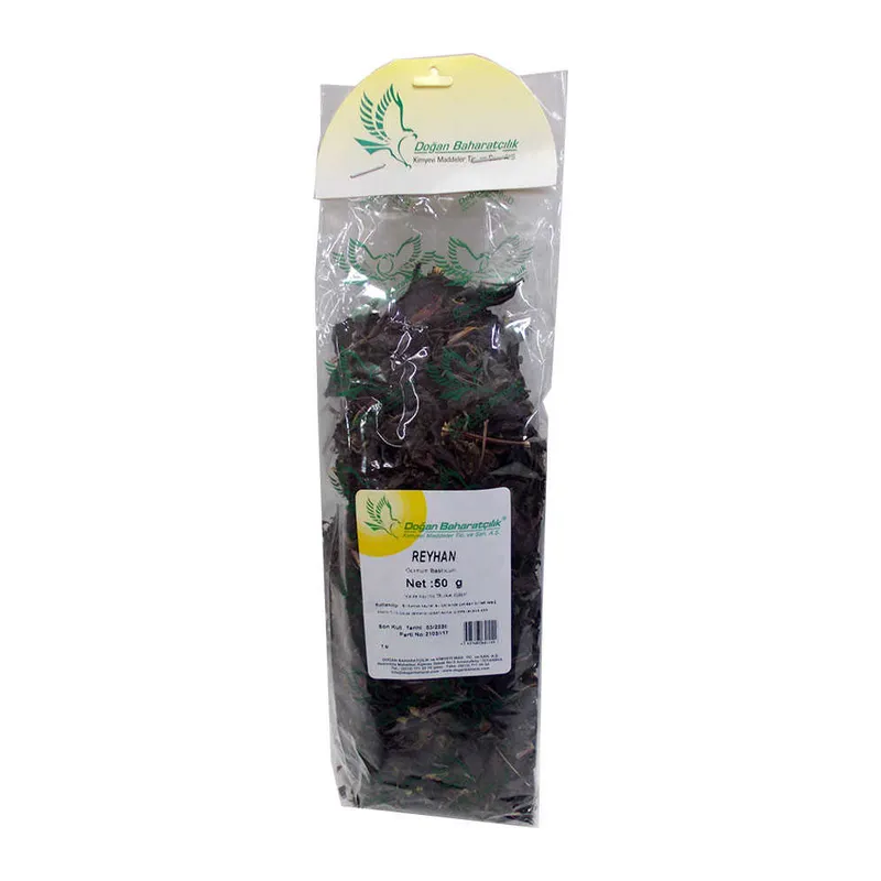 Doğal Reyhan Otu Mor 50 Gr Paket