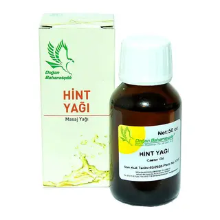 Hint Yağı 50 cc - Masaj ve Kaş Kripik Bakım Yağı