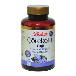 Çörek Otu Yağı 1380 Mg Yumuşak 80