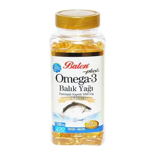 Omega 3 Plus+ Yağı Yumuşak 200