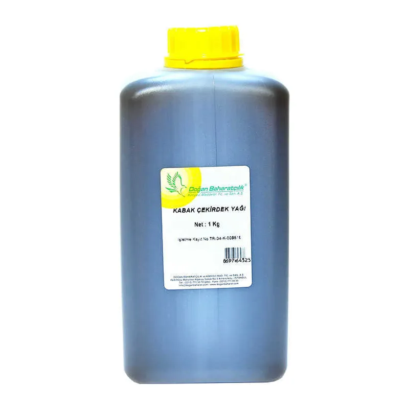 Kabak Çekirdeği Yağı Pet Bidon 1000 Gr