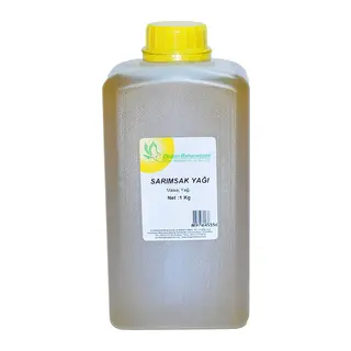 Sarımsak Yağı Pet Bidon 1000 Gr