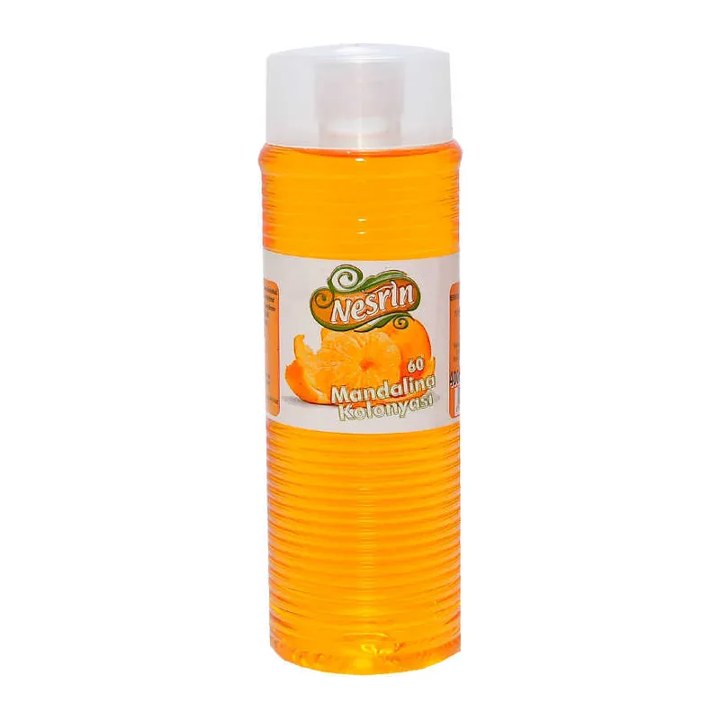 Mandalina Kolonyası 60 Derece Pet Şişe 400 ML