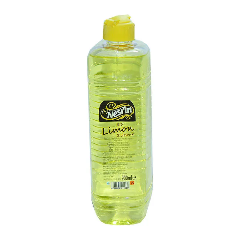 Limon Kolonyası 80 Derece Pet Şişe 900 ML