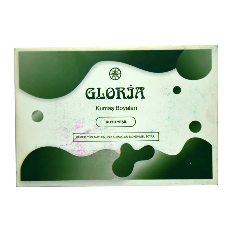 Kumaş Boyası Koyu Yeşil 10Gr Pkt