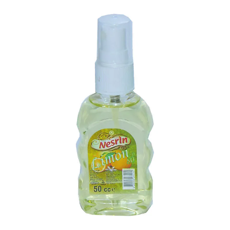 Limon Kolonyası 80 Derece Pet Şişe Sprey 50 ML