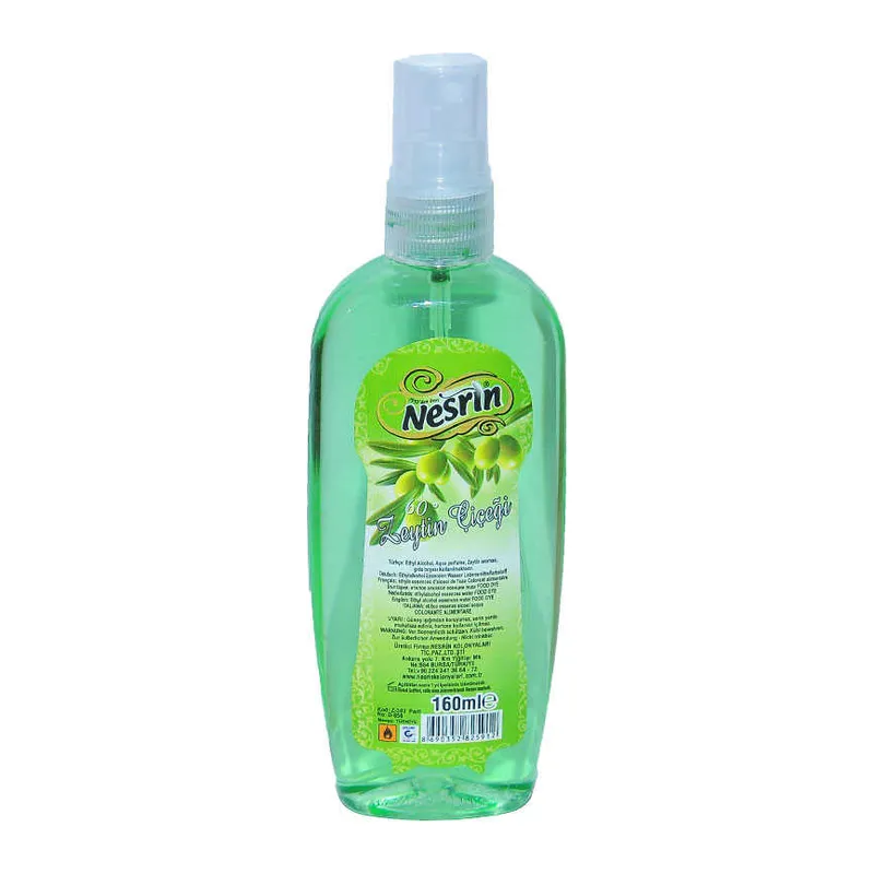 Zeytin Çiçeği Kolonyası 60 Derece Pet Şişe Sprey 160 ML