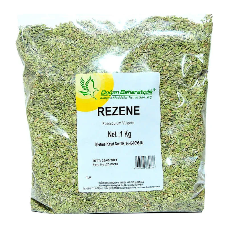 Rezene Doğal Tane Rezene u 1000 Gr Paket